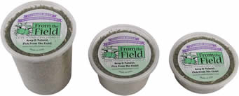 silvervine and catnip tubs